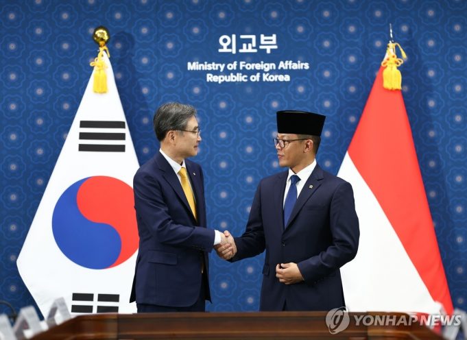 한국-인니 외교장관 통화…중동 정세 등 논의