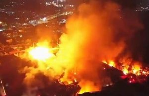 브카시 LPG 충전소 폭발 화재로 14명 중화상… 페르타미나 “전적으로 책임질 것”