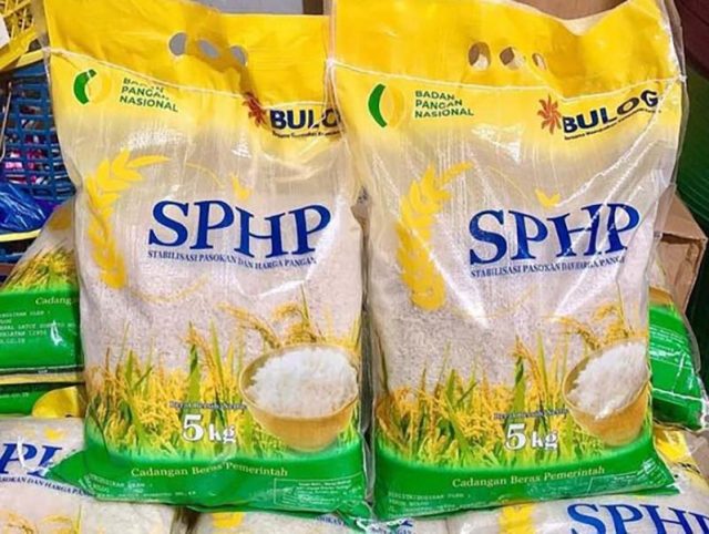 Kemasan Beras SPHP Bulog. 국가식량조달청 보급쌀