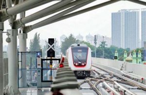 자카르타 경전철(LRT) 1B 단계 벨로드롬-망가라이 구간 공정률 약 92%… 완공 눈앞