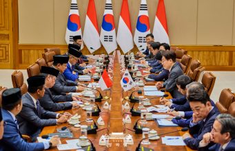 프라보워 대통령, 한·일 순방 마치고 귀국…총 575조 루피아 투자 공약 이끌어내