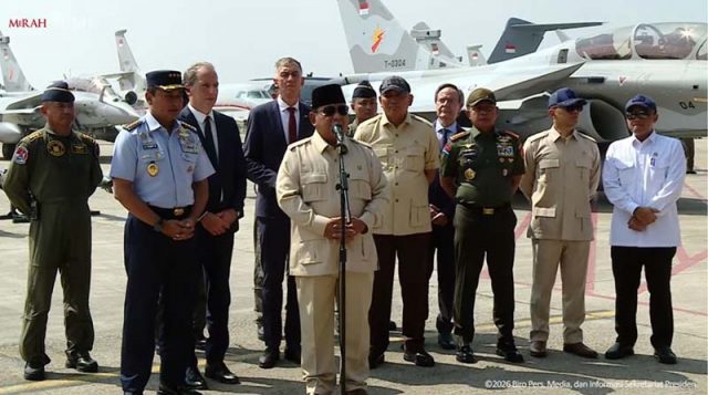 2026년 5월 18일 월요일, 프라보워 수비안토 대통령이 4.5세대 다목적 전투기를 국군(TNI)에 다수의 첨단 무기체계를 인도했다.