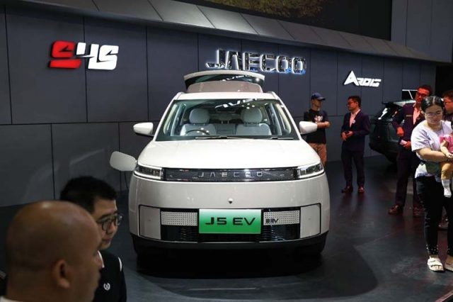 Jaecoo J5 EV. (Istimewa)