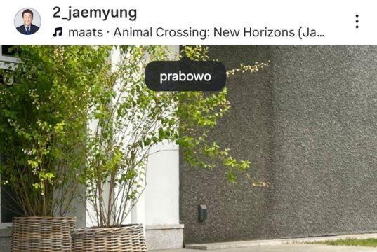李대통령, 프라보워 대통령에게 받은 반려견 선물 ‘SNS 인증샷’