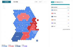 6.3 지방선거서 與 지방권력 교체 성공…서울 초박빙·부산 승리
