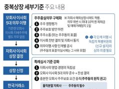 중복상장 세부기준 주요 내용