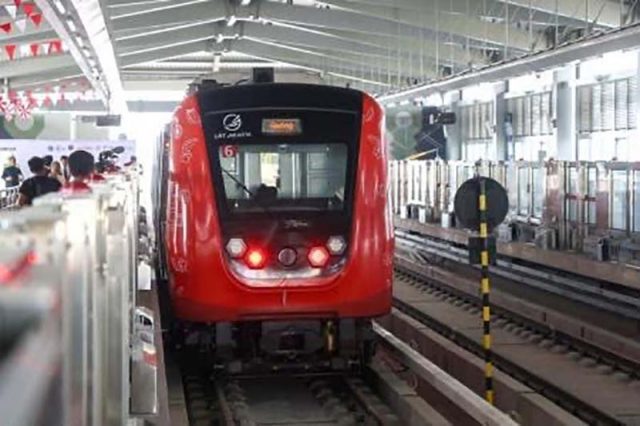 Ilustrasi- LRT Jakarta