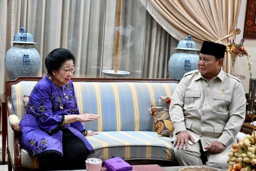 Presiden RI Prabowo Subianto melakukan kunjungan ke kediaman Presiden ke-5 RI Megawati Soekarnoputri di Jakarta