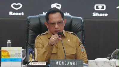 내무부 장관 Menteri Dalam Negeri (Mendagri) Muhammad Tito Karnavian